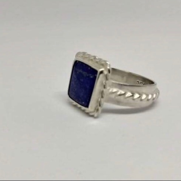 Artisan Jewelry Set - Pure 950 Silver/Lapis Lazuli - Picture 8 of 8